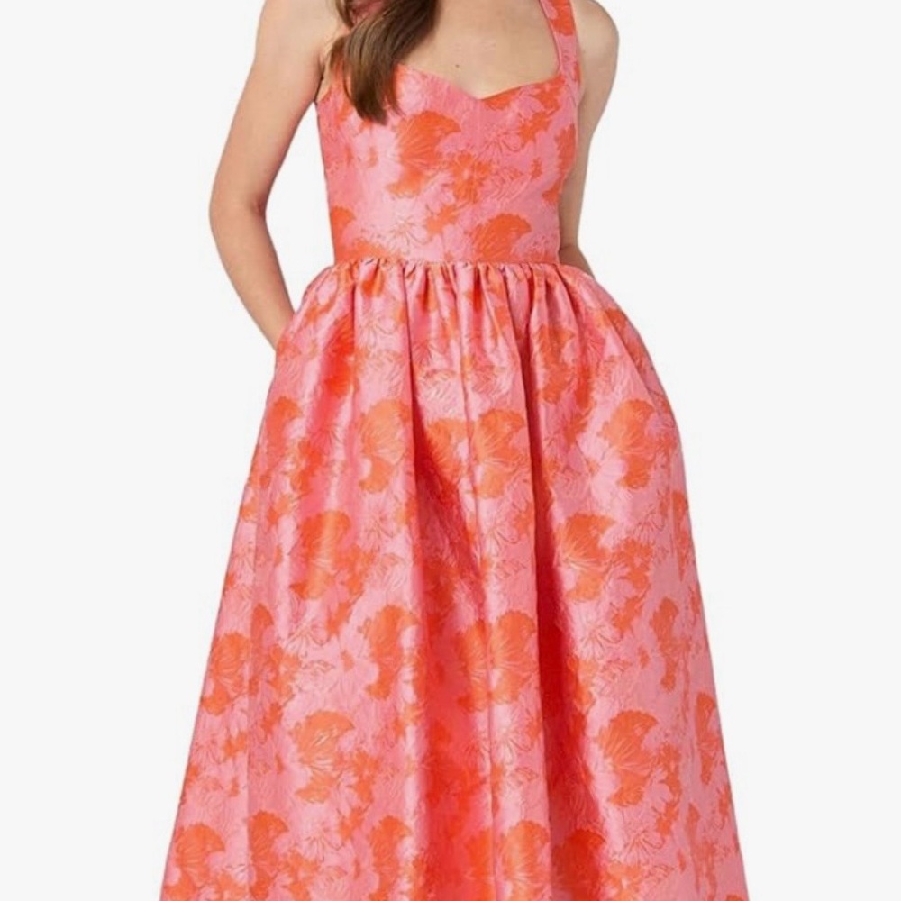 Shoshanna Midnight NWT Amelia Jacquard Salma Dress